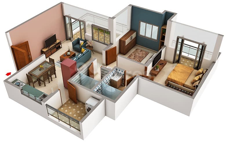 Floor Plan 4 - Harmony Platina