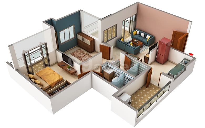 Floor Plan 5 - Harmony Platina