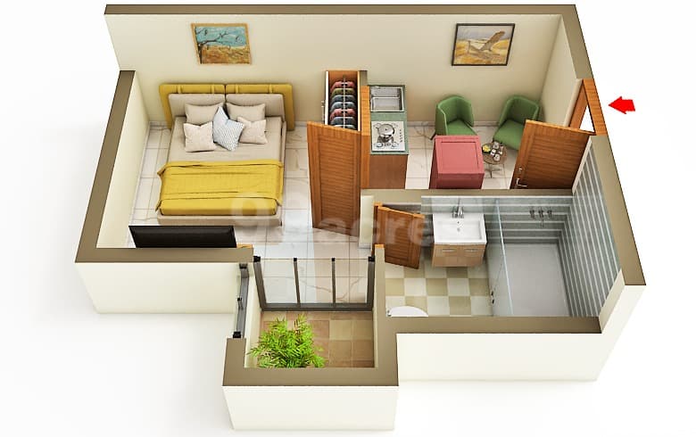 Floor Plan 1 - Vishal Sky City Homes