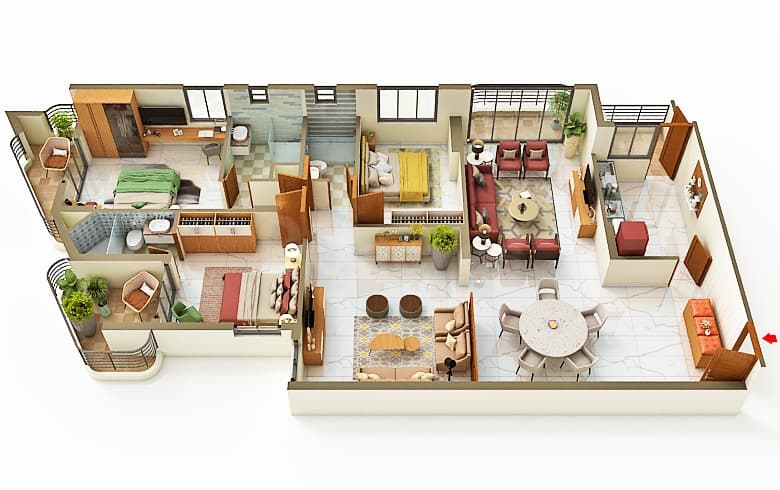 Floor Plan 1 - Bearys Turning Point