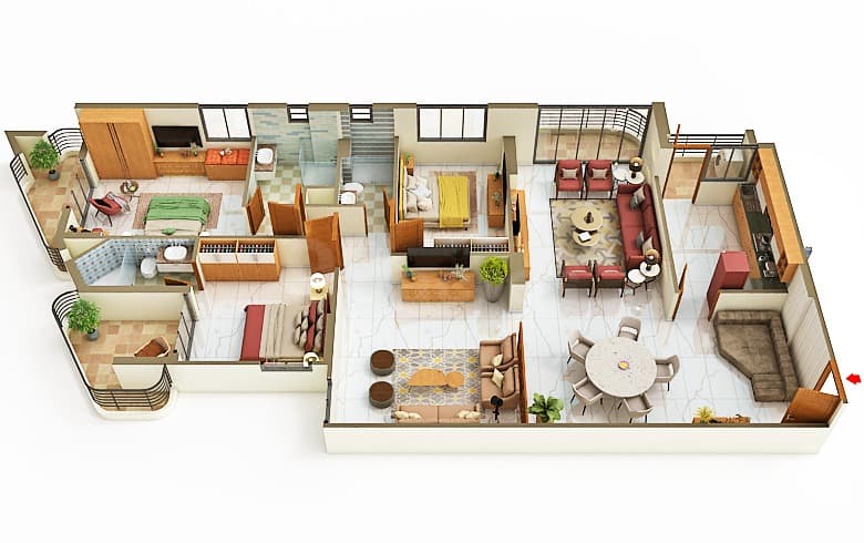 Floor Plan 3 - Bearys Turning Point