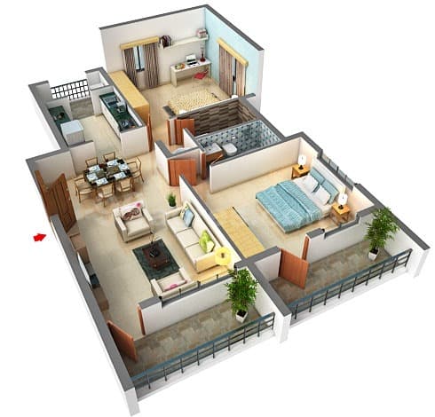Floor Plan 4 - Land Links Pearl