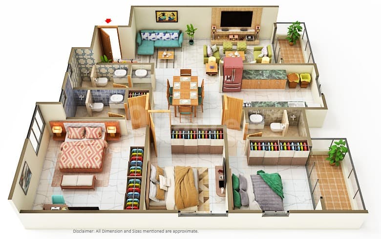 Floor Plan 6 - Udbhav Chinmaya
