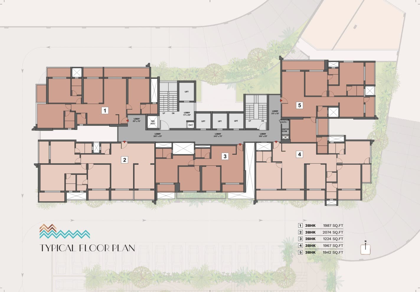 Floor Plan 4 - Land Trades Mahalaxmi