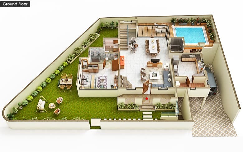 Floor Plan 2 - The Seven