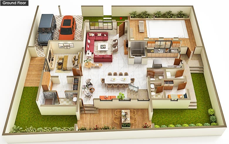 Floor Plan 3 - The Seven