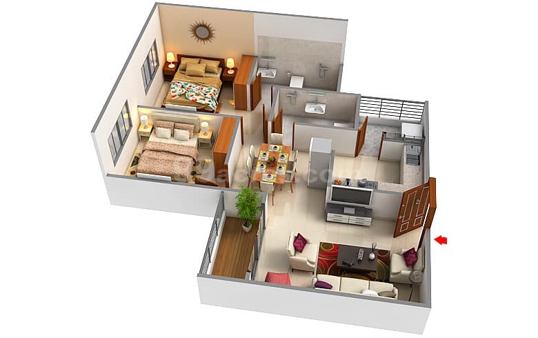 Floor Plan 5 - Eminence Park