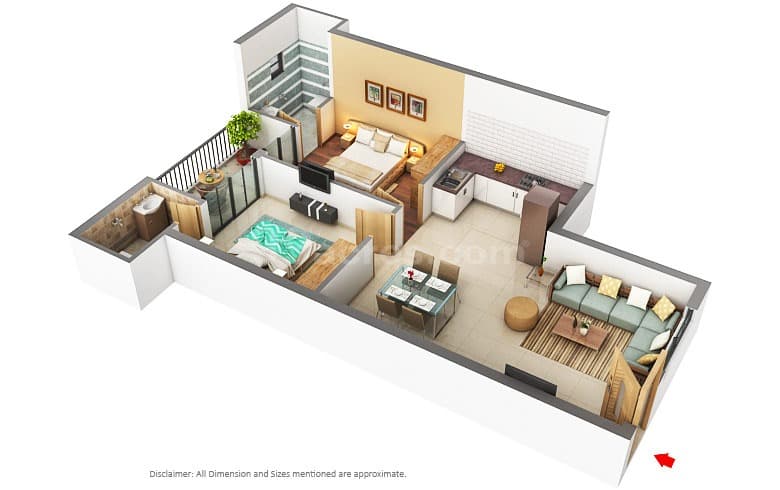 Floor Plan 4 - Trendz Whispering Woods