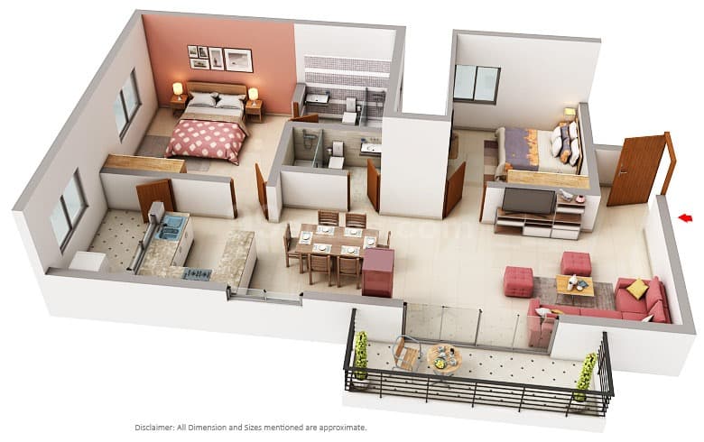 Floor Plan 3 - Aakar Acropolis