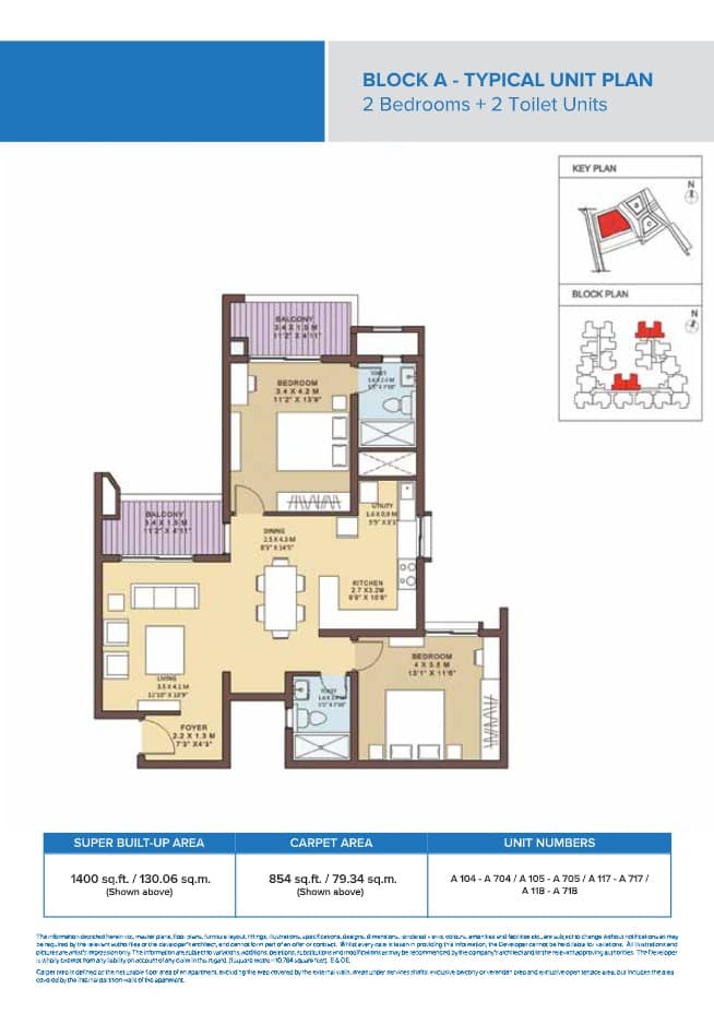Floor Plan 1 - Brigade Symphony