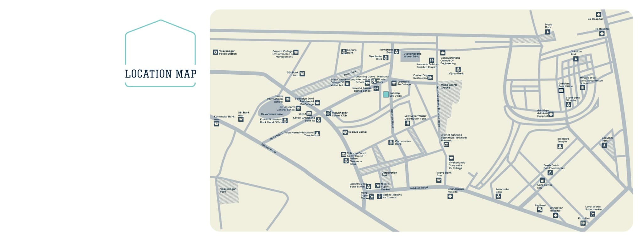 Floor Plan 1 - Sankalp Sky Villas