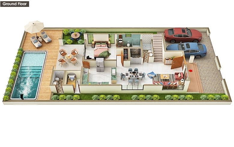 Floor Plan 1 - Royal Radiant