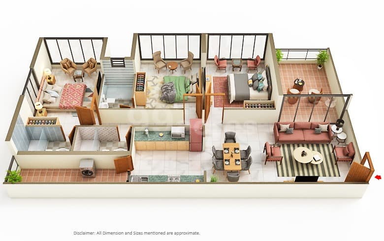 Floor Plan 1 - Upper Crest