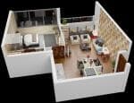 Floor Plan 2 - Ishta Goa
