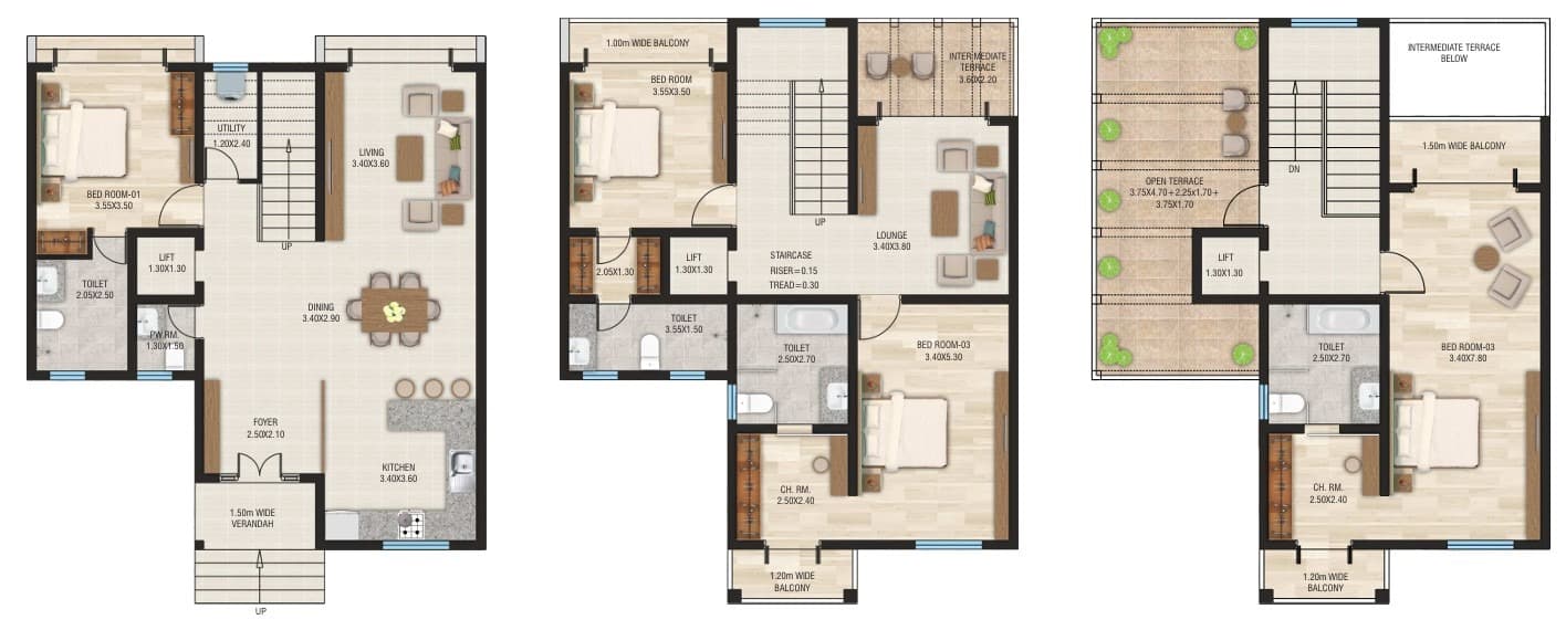 Floor Plan 2 - Sossego by Porobo Realty