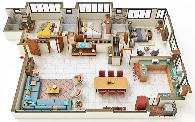 Floor Plan 1 - KK Palacia