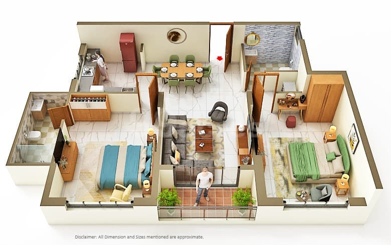 Floor Plan 1 - Alcon The Palazzo
