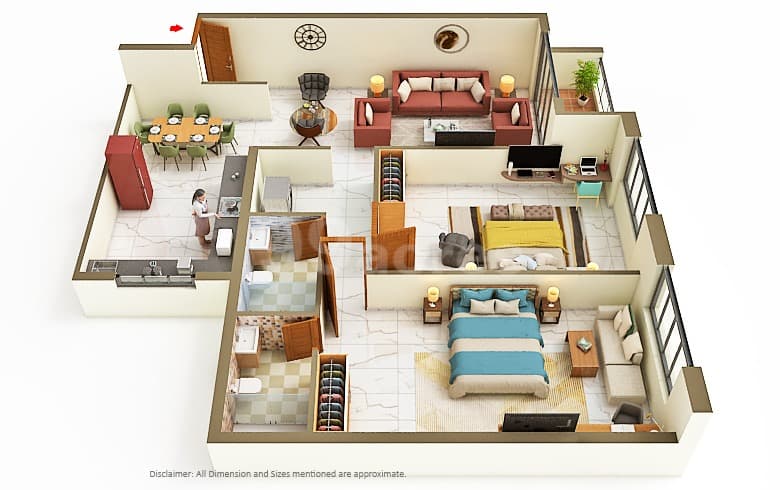 Floor Plan 2 - Alcon The Palazzo
