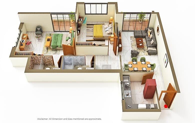 Floor Plan 3 - Alcon The Palazzo