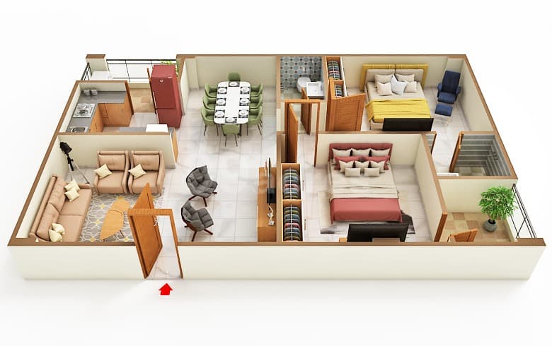 Floor Plan 1 - PVR Vani Vihar