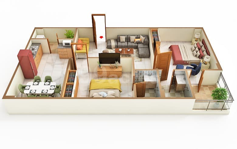 Floor Plan 2 - PVR Vani Vihar