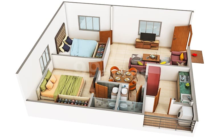 Floor Plan 2 - Chakri Meadows