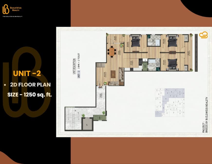 Floor Plan 2 - Buildwick Breeze Homes