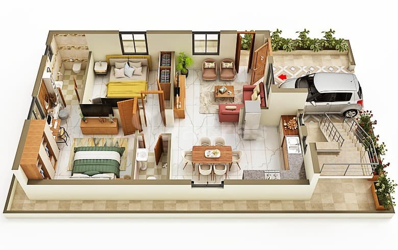 Floor Plan 1 - Krishnakanth Mukundha