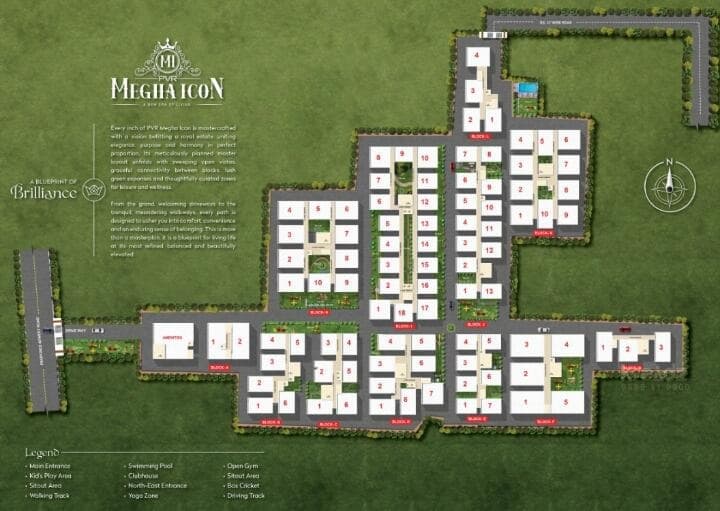 Floor Plan 1 - PVR Megha Icon