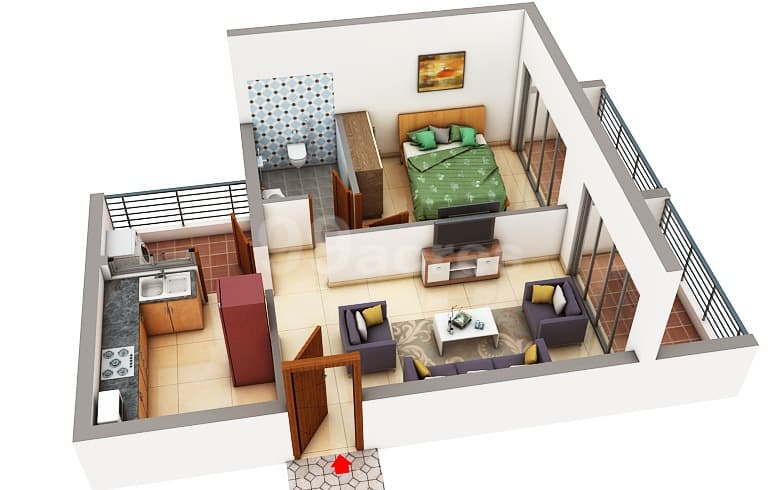 Floor Plan 2 - Rumeet Dilip Fortuna