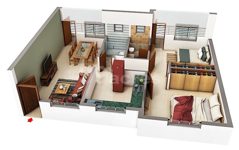Floor Plan 2 - Talak Shivam