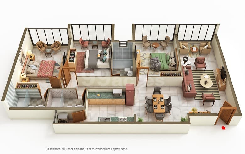 Floor Plan 1 - Upper Crest