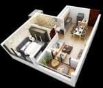 Floor Plan 1 - Ishta Goa