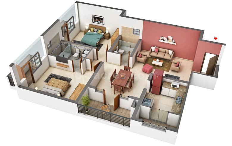 Floor Plan 3 - Sri City