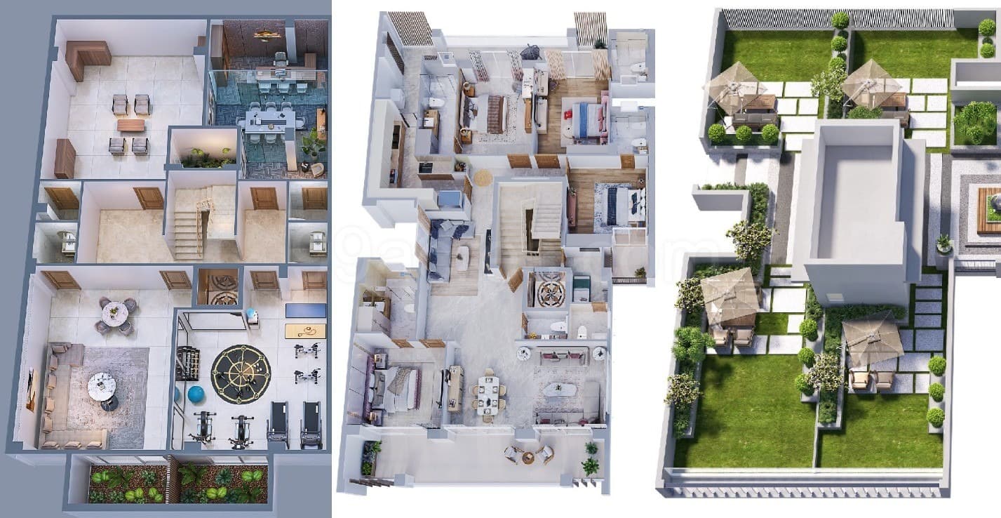 Floor Plan 1 - Trident Hills