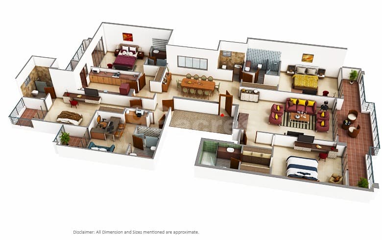 Floor Plan 1 - DLF The Valley Gardens