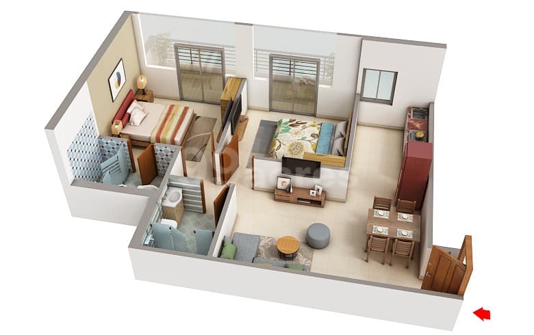 Floor Plan 1 - Smart Homes Karnal