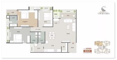 Floor Plan 1 - Vinayak Courtyard
