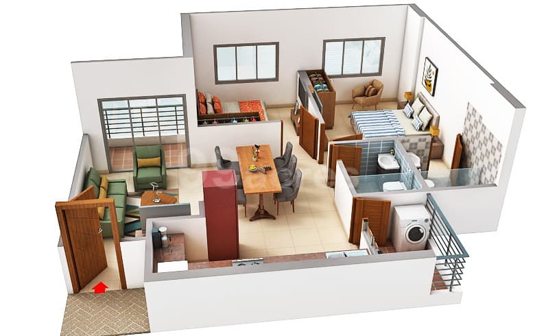 Floor Plan 1 - Pravesh By Kaavyaratna