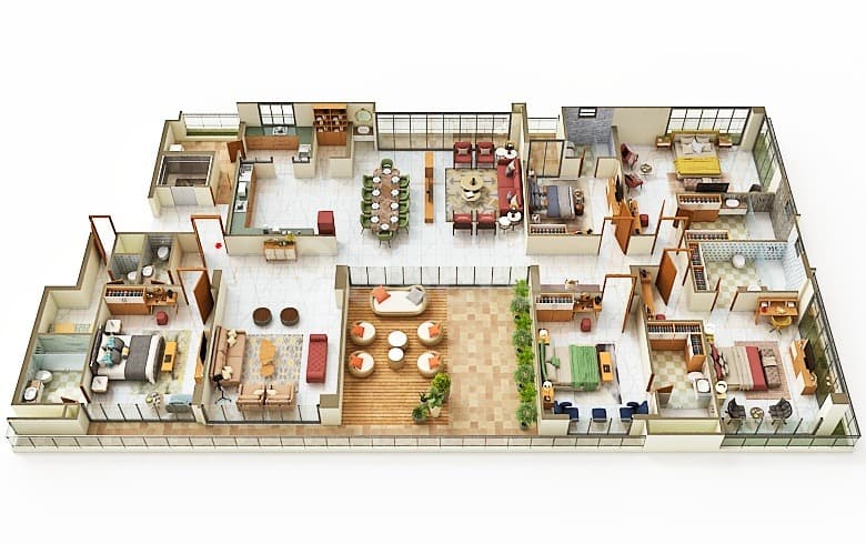 Floor Plan 1 - Avani Aayam