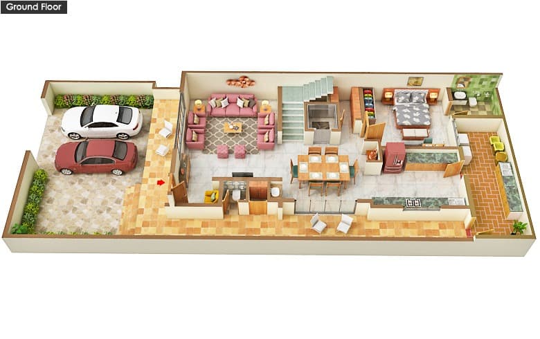 Floor Plan 1 - Saamarth Heritage Ville