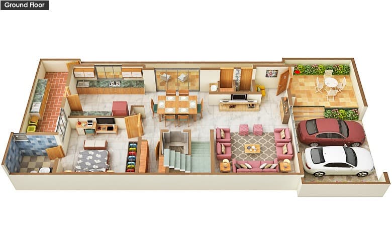 Floor Plan 2 - Saamarth Heritage Ville