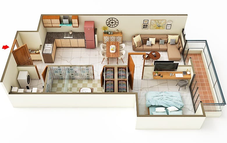 Floor Plan 2 - Nila Prana