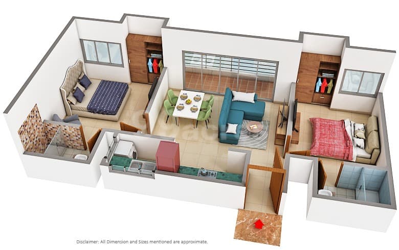 Floor Plan 1 - Reva by Kaavyaratna