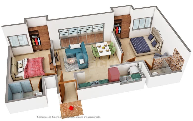 Floor Plan 3 - Reva by Kaavyaratna
