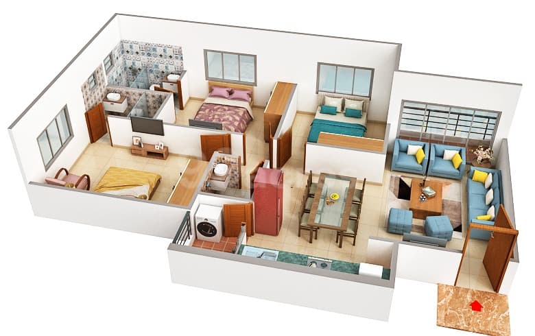 Floor Plan 1 - Sarjan Era