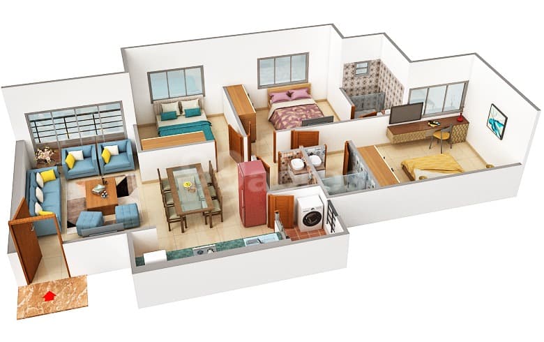 Floor Plan 2 - Sarjan Era