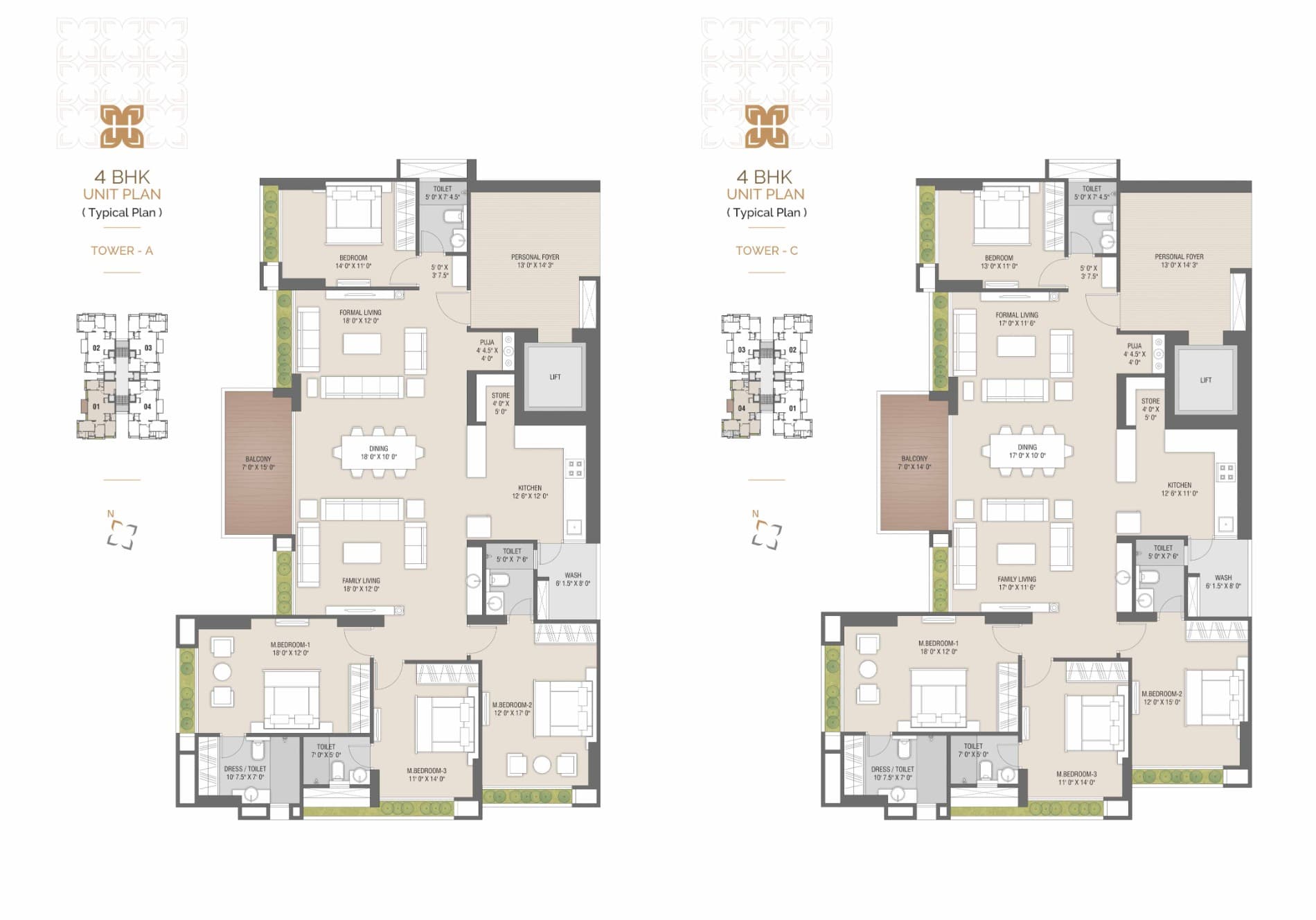 Floor Plan 3 - Harmony Harikesh