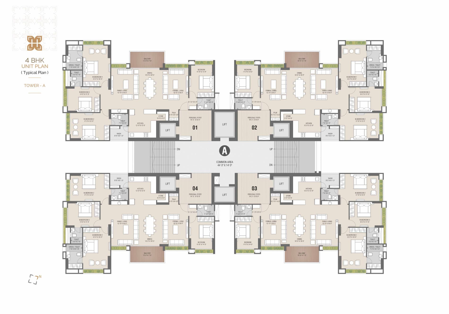Floor Plan 5 - Harmony Harikesh