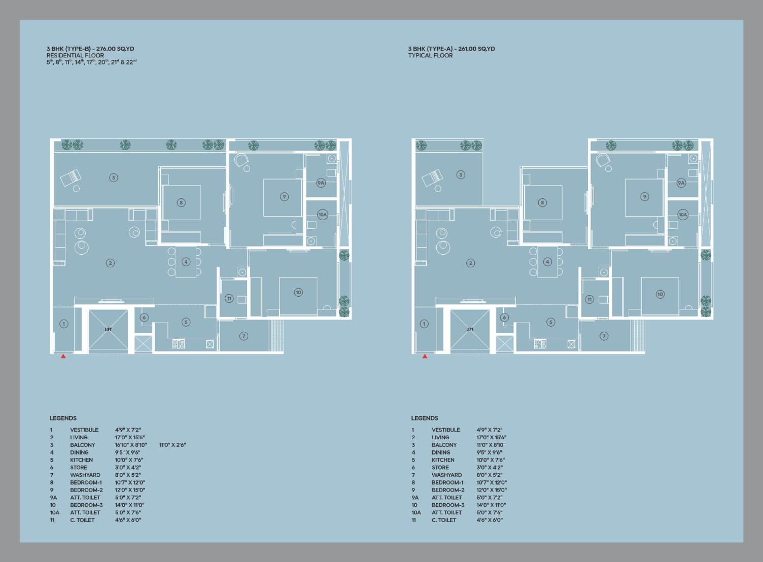 Floor Plan 5 - Satatya Syril 2